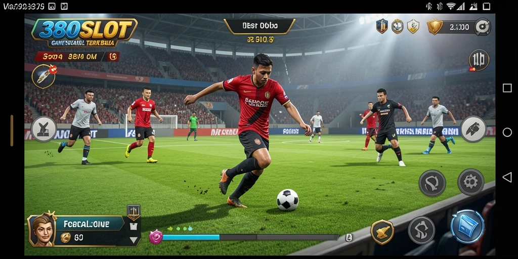 Tampilan menarik gameplay Football di 380SLOT.
