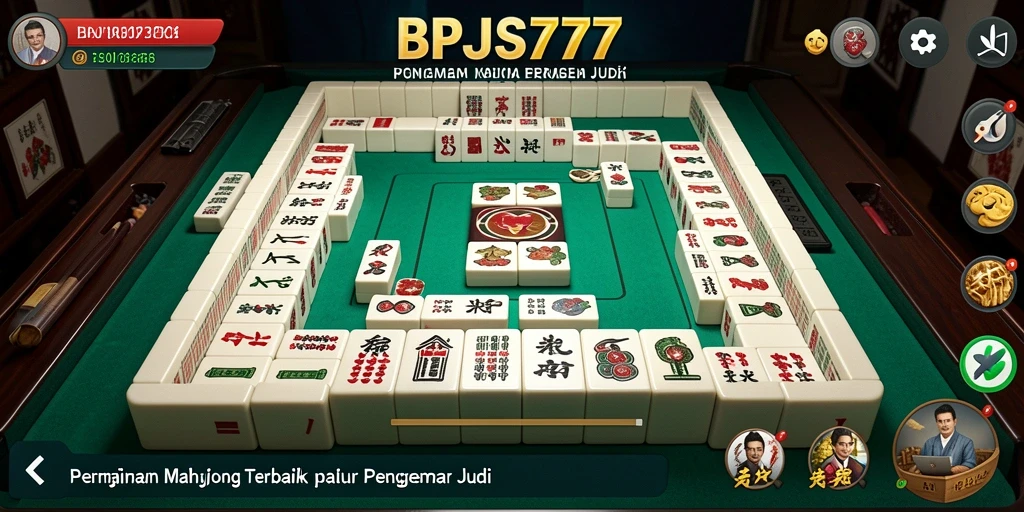 Screenshot gameplay BPJS777 yang menampilkan momen seru permainan Mahjong.
