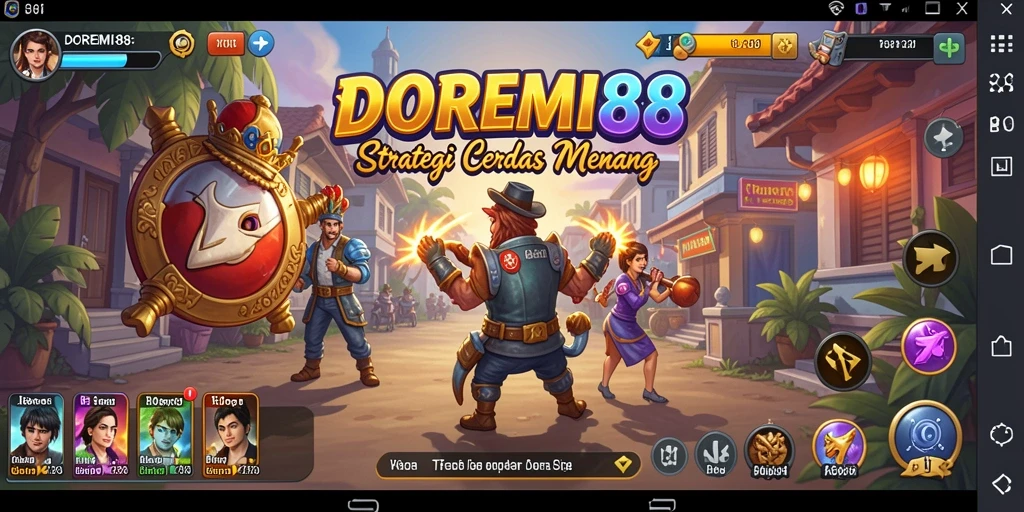 Gameplay DOREMI88 yang menantang dan memukau.