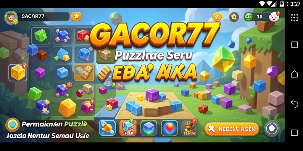 Gameplay seru di <strong>GACOR77</strong> dengan berbagai tantangan Puzzle.