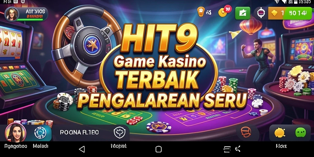 Tampilan gameplay HIT9 yang mendebarkan di kasino virtual.