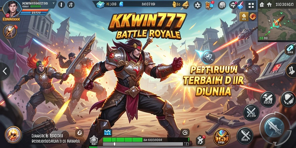 Screenshot menampilkan gameplay seru dari pertempuran di KKWIN777.