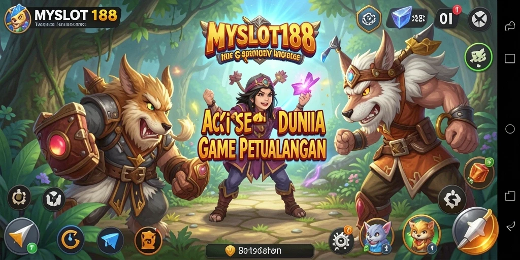 Tangkapan layar MYSLOT188 menunjukkan aksi seru dan gameplay menarik.