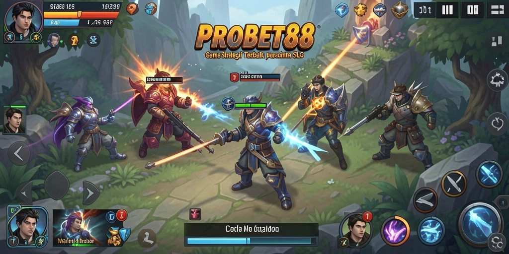Screenshot gameplay PROBET88 yang menampilkan elemen strategi mendalam.