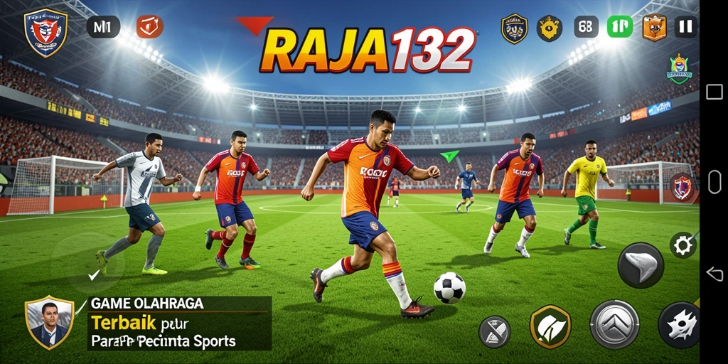 Tampilan seru gameplay RAJA132 dengan berbagai cabang olahraga.