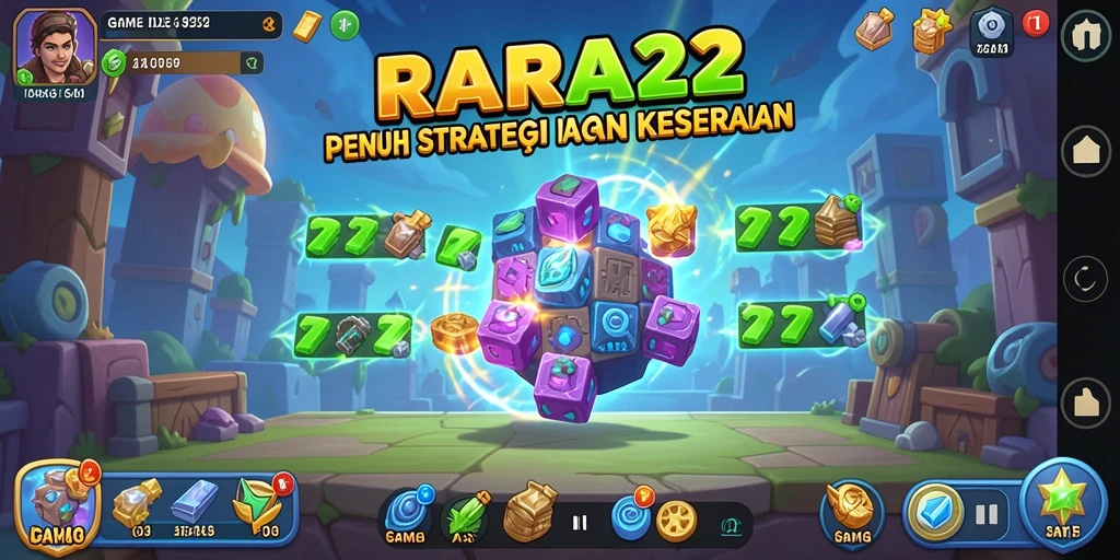 Tampilan menarik dari gameplay RARA22 yang menghibur dan strategis.