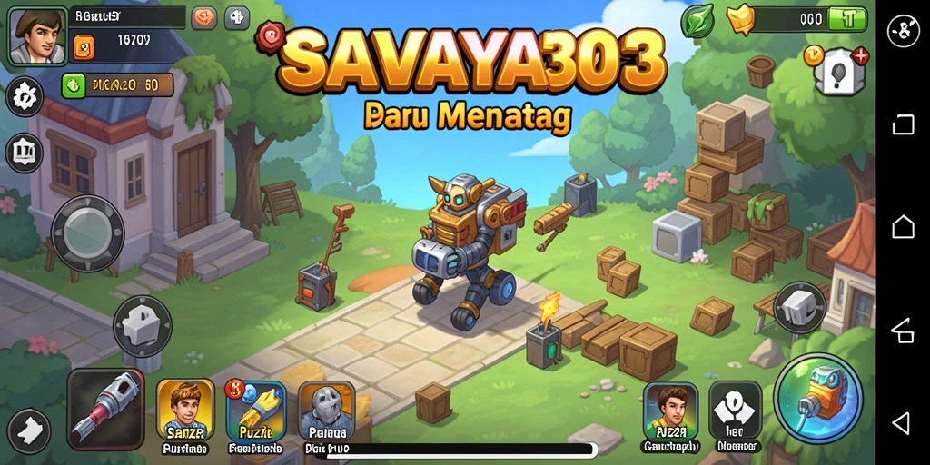 Tampilan gameplay SAVAYA303 yang menantang dan menyenangkan.